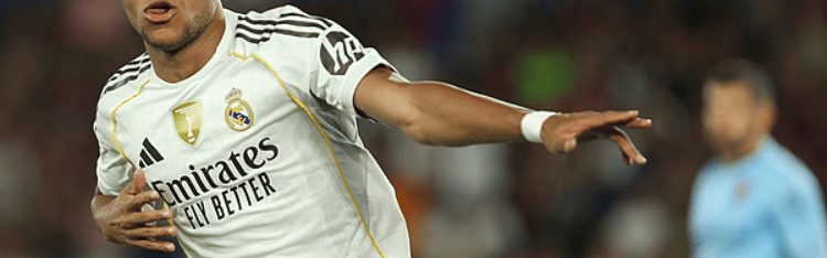 西甲｜姆巴佩双响 皇家马德里4-1大胜莱万特