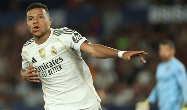 西甲｜姆巴佩双响 皇家马德里4-1大胜莱万特