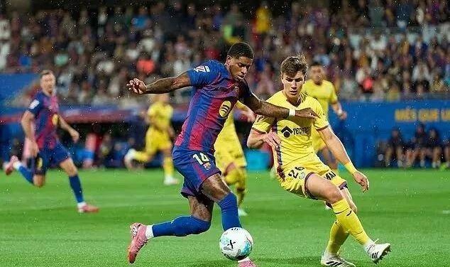 因迟到沦为替补！拉什福德戴罪立功：连续2轮西甲送助攻