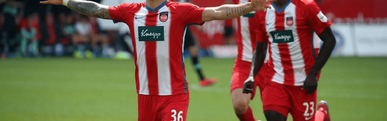 周六018 德甲 海登海姆VS奥格斯堡，比分预测