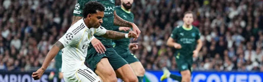 哈兰德再创欧冠历史！曼城凌晨逆转皇马，2-1夺胜令人振奋