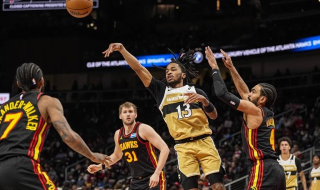 库明加首秀27分沃克16分 老鹰大胜奇才