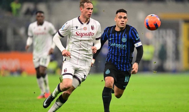 意甲最新积分榜更新：国际米兰3-1胜博洛尼亚领跑群雄