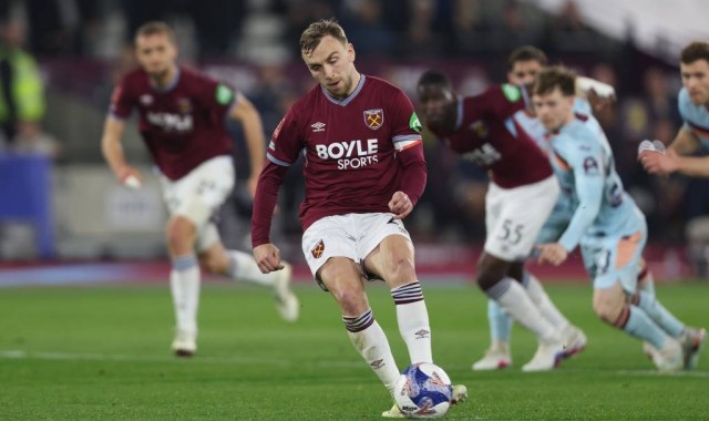 英格兰足总杯1/8决赛：西汉姆联点球大战5-3布伦特福德