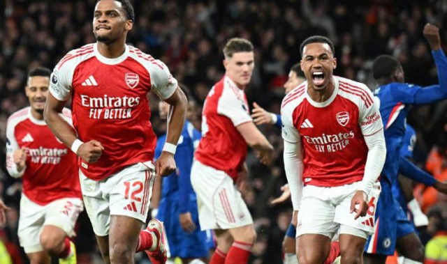 阿森纳2-1切尔西 确立争冠优势 曼联争四领先切尔西显疲态